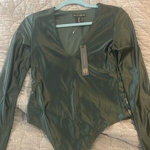 House of Harlow 1960 Green Bodysuit